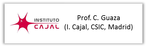 Prof. C. Guaza (I. Cajal, CSIC, Madrid)