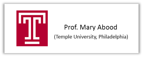 Prof. Mary Abood (Temple University, Philadelphia)
